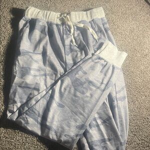 Womens Camouflage Jogger Pants